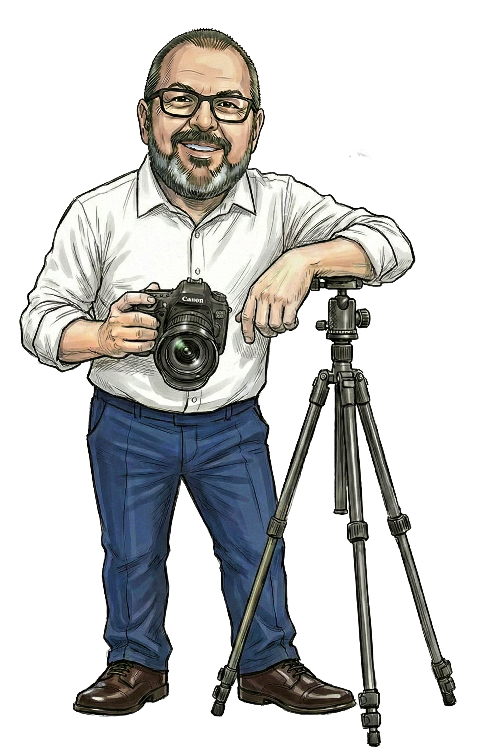 George caricature